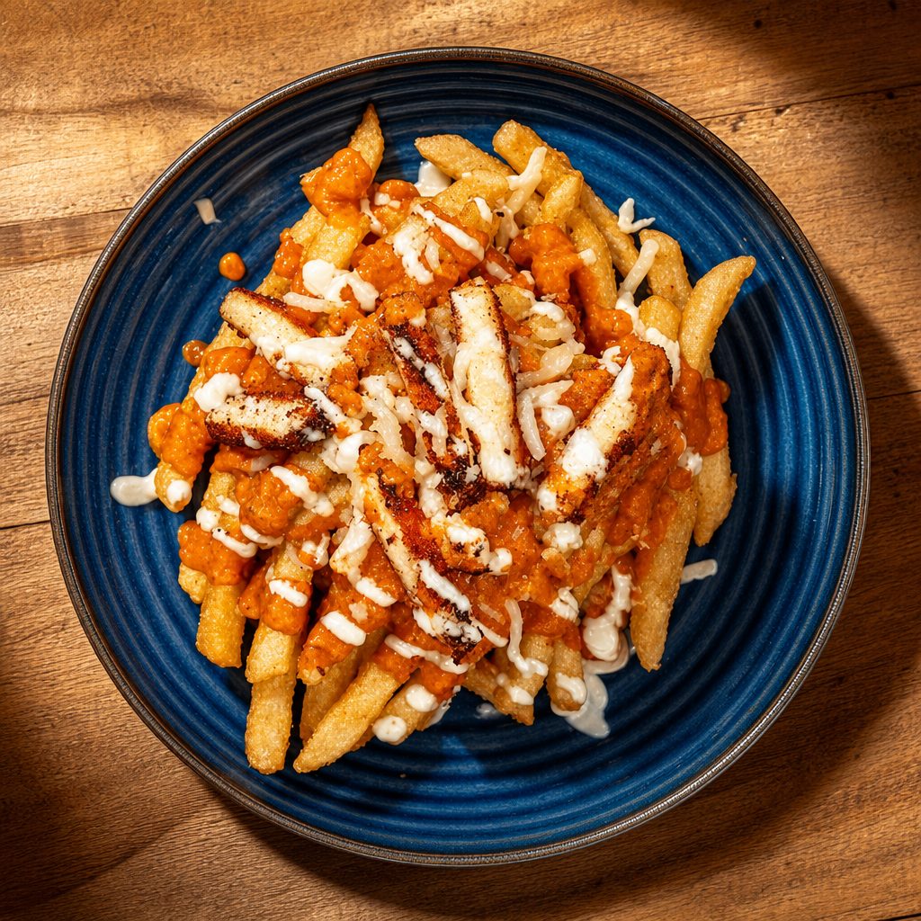 Chicken Tikka Poutine.